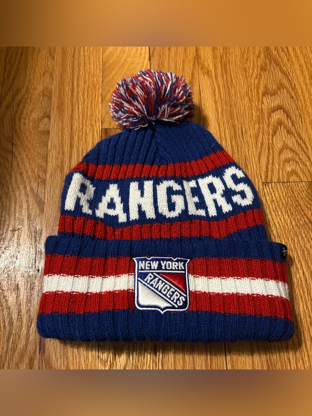 New York Rangers Cuffed Beanie
